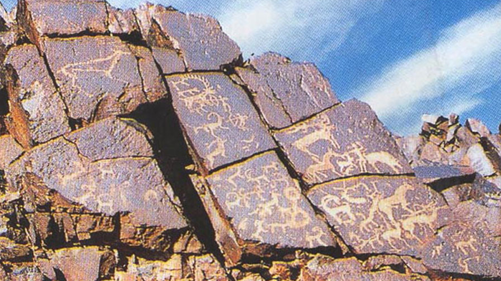 Bichigtiin Am Petroglyphs