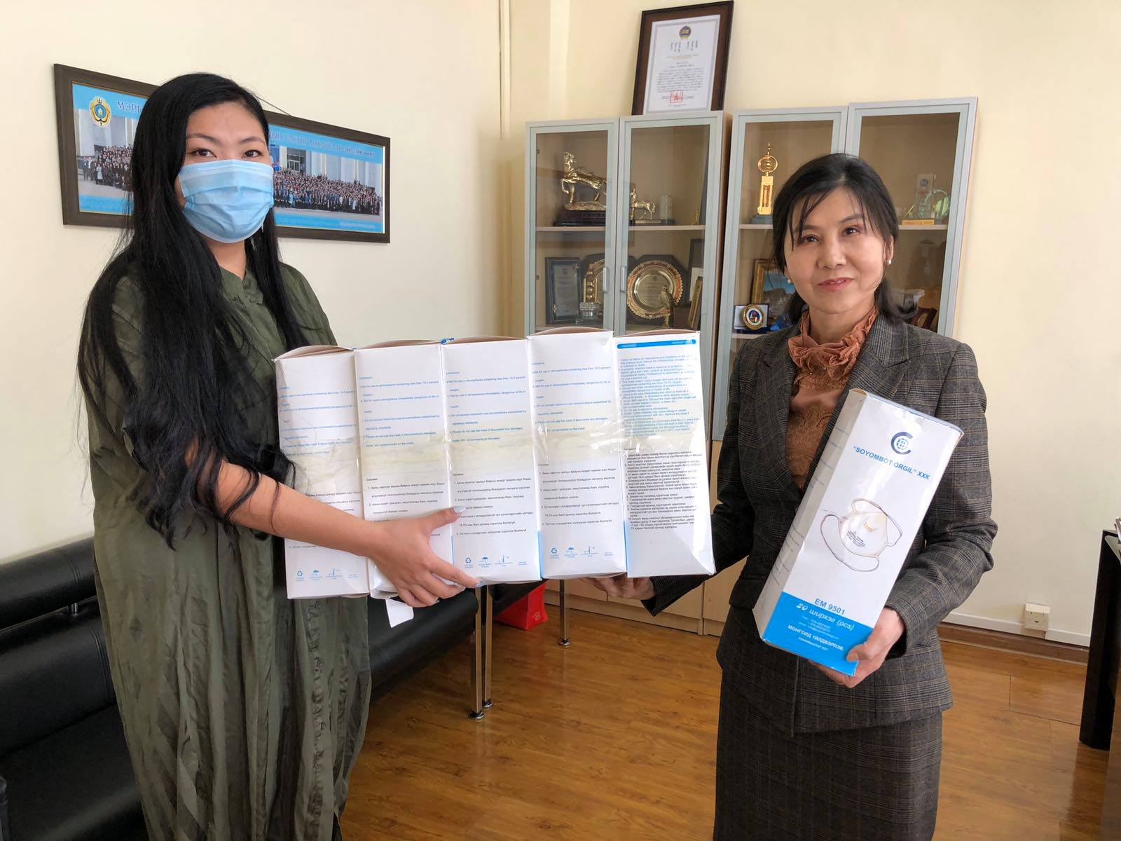 Mask donation to GASI to fight coronavirus