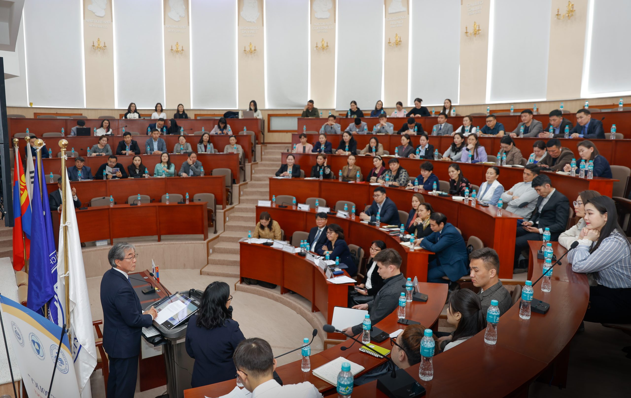 ОУХНУС-ИЙН НИЙТИЙН УДИРДЛАГЫН ТЭНХИМЭЭС “ТӨРИЙН БОДЛОГО” СЭДЭВТ ҮНДЭСНИЙ МЭРГЭЖЛИЙН ЗӨВЛӨГӨӨНИЙГ АМЖИЛТТАЙ ЗОХИОН БАЙГУУЛЛАА